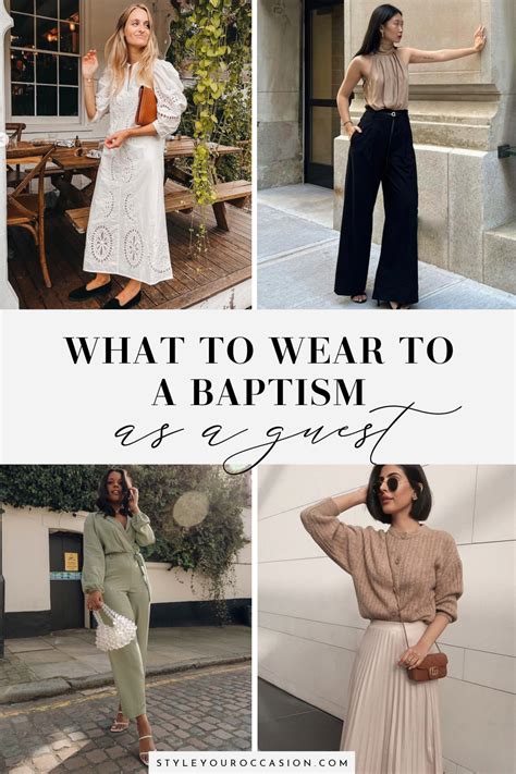 what to wear to a baptism as a guest